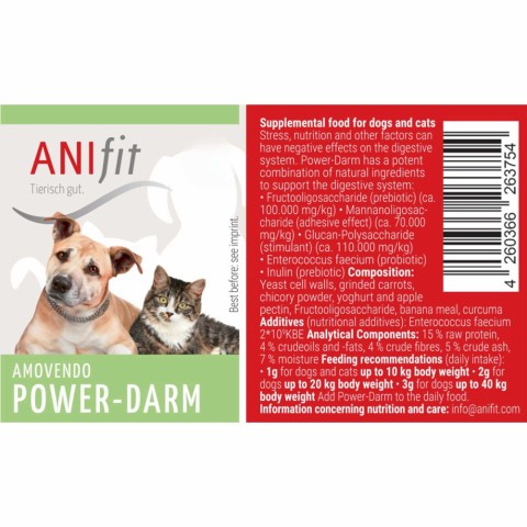 Cat Dog Accessories Supplements Power-Digest (Power Darm) 140g 1 Piece -5- Anifit